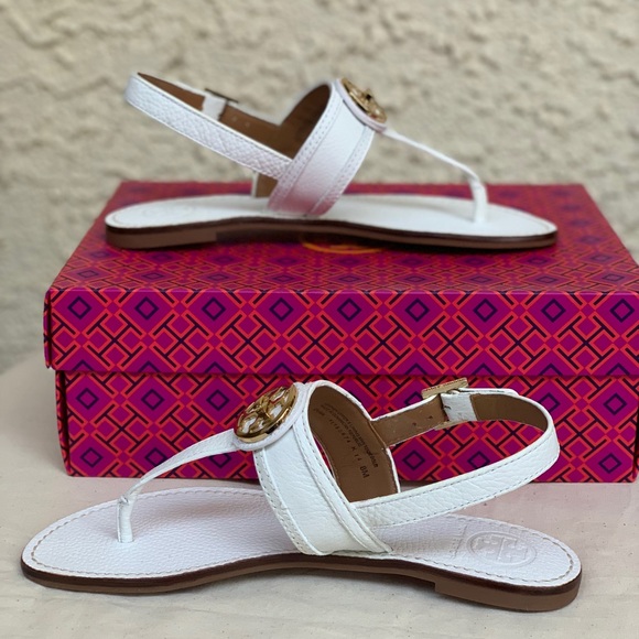 NIB TORY BURCH SEPMA FLAT SLINGBACK THONG SIZE 8 - Picture 3 of 7